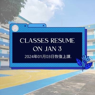 Resumption-of-Classes