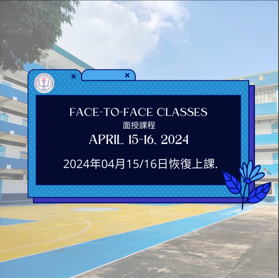 Face to Face Classes (April 15-16, 2024)