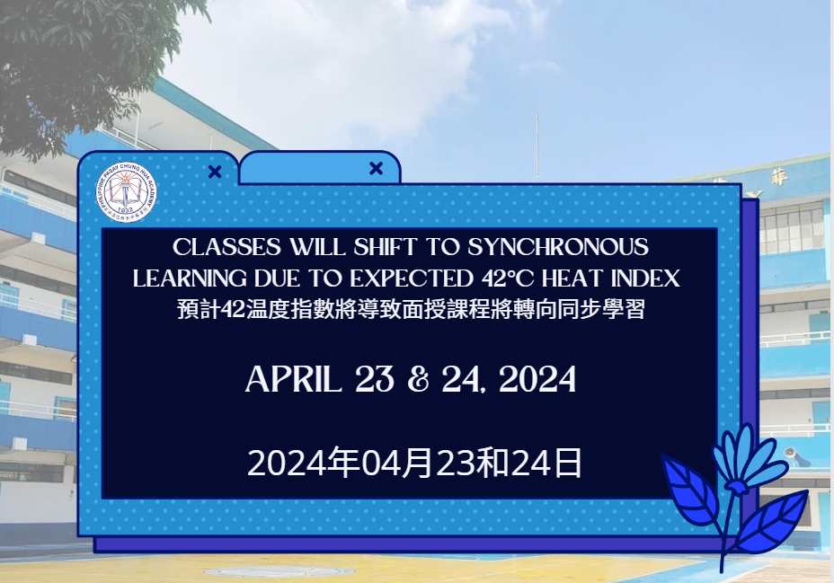 SYNCHRONOUS CLASSES (APRIL 23-24, 2024)