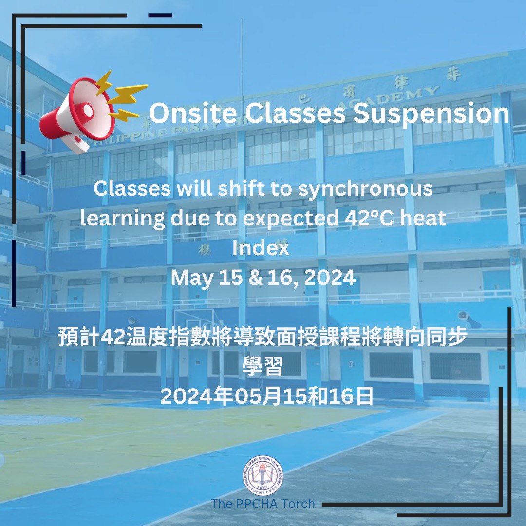 Synchronous Classes (May 15 & 16, 2024)