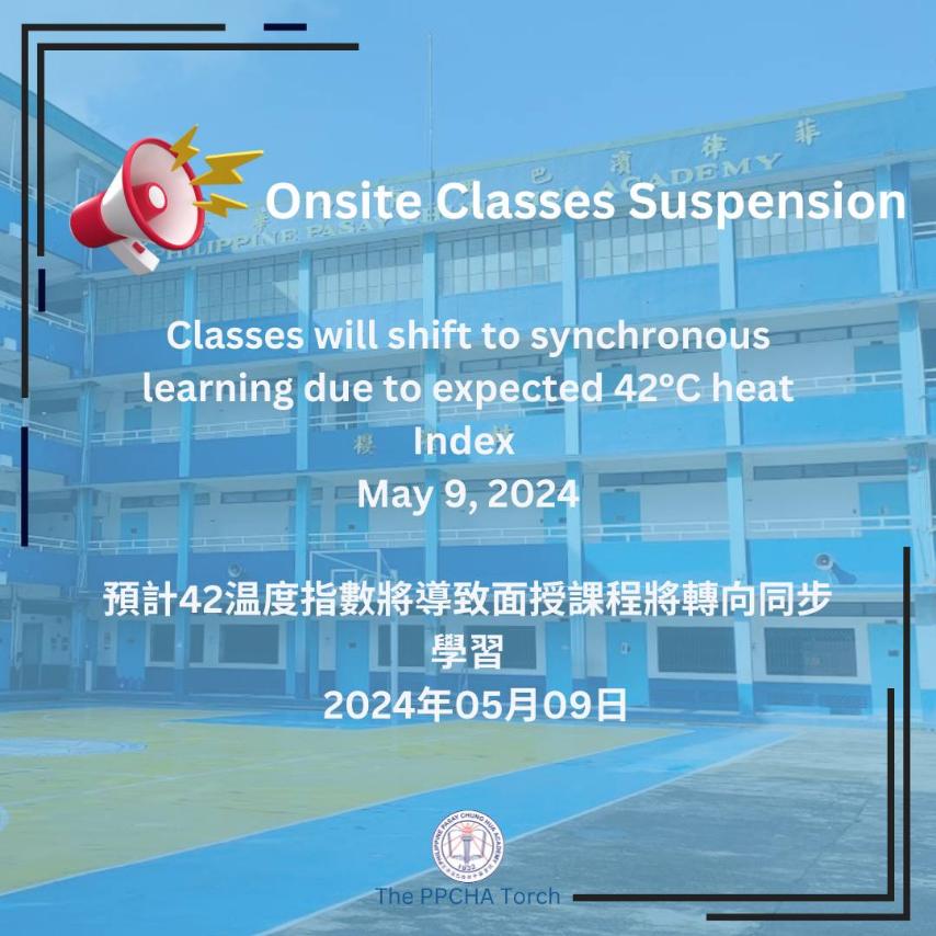 SYNCHRONOUS CLASSES (MAY 9, 2024)