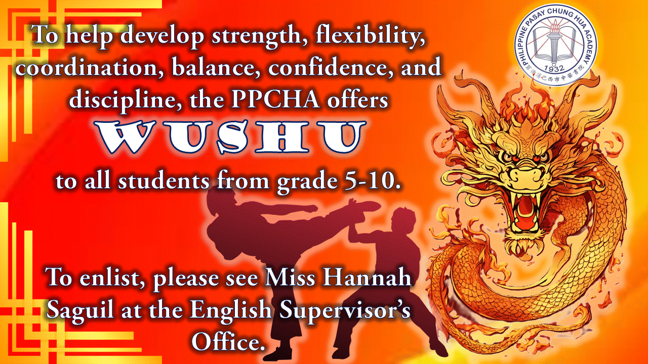 PPCHA offers Wushu